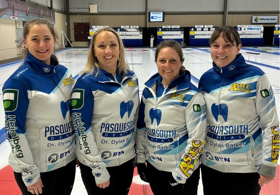 Team Barker ready for the challenge at the 2025 SaskTel Tankard